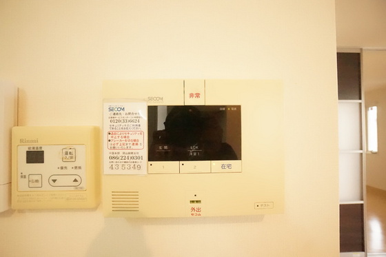 セキュリティ　他号室のお写真です