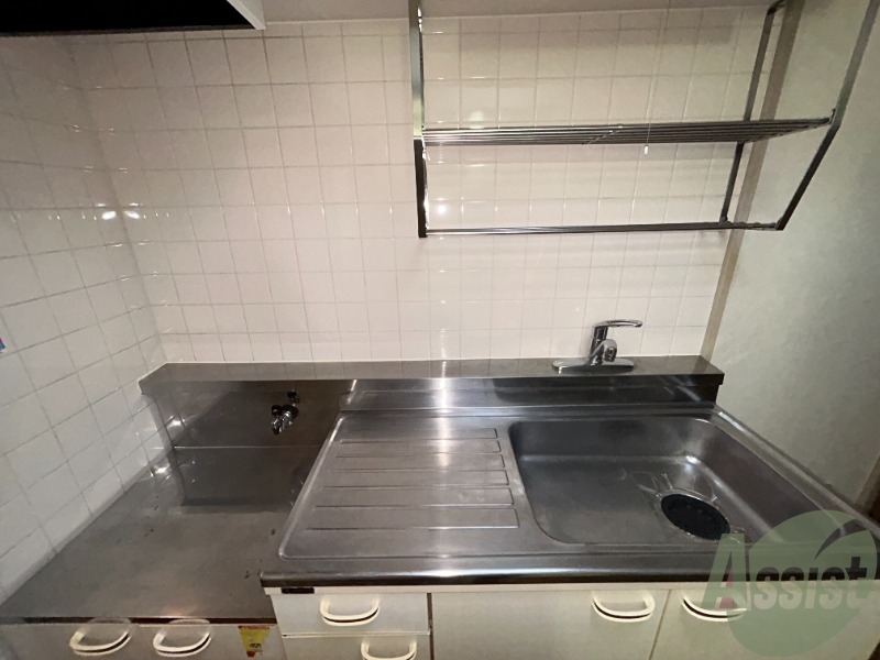 キッチン　キッチンにはお好みのガスコンロを設置することが出来ます。