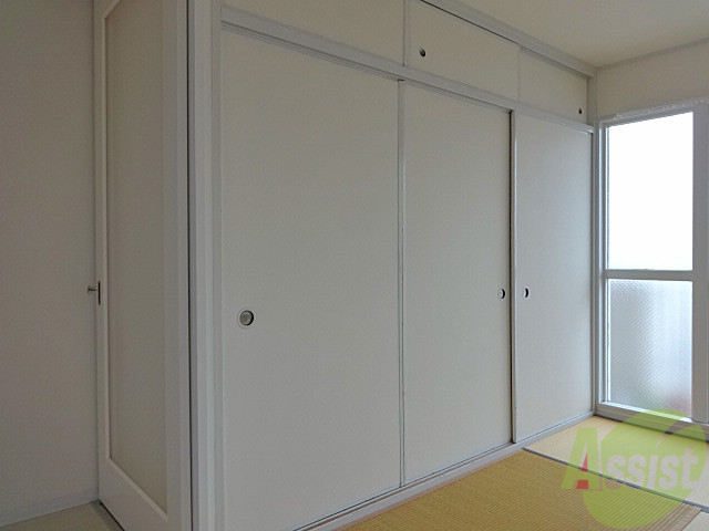 収納　しっかり収納スペース。