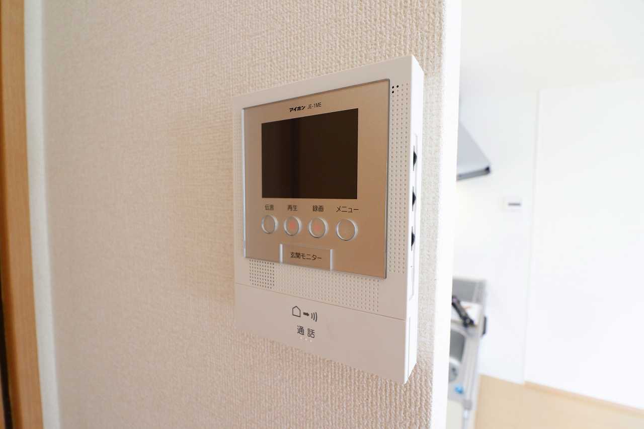 セキュリティ　※同物件、別部屋の写真です。