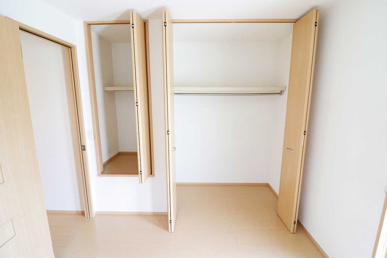 収納　※同物件、別部屋の写真です。