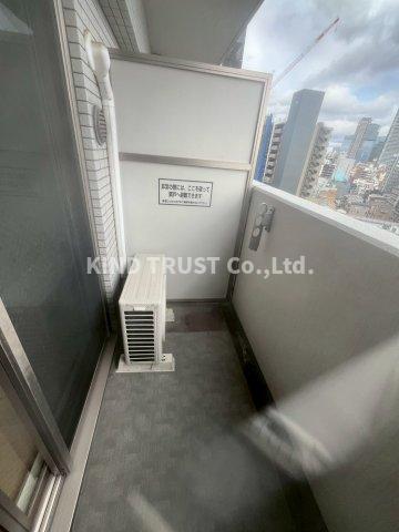 バルコニー　広々としたバルコニーです