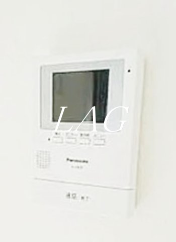 セキュリティ　モニター付きインターホンです。