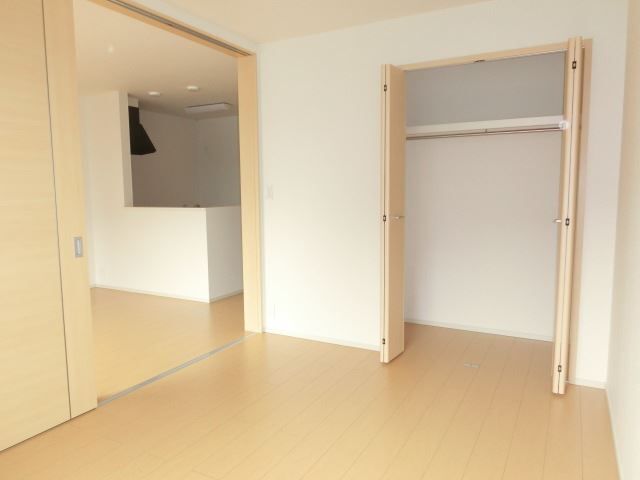 収納　大きめのクローゼットがあります。