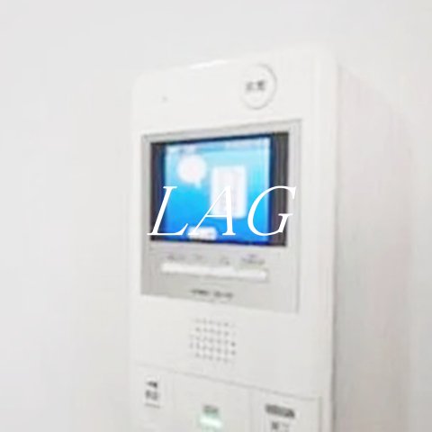 セキュリティ　モニター付きインターホンです。