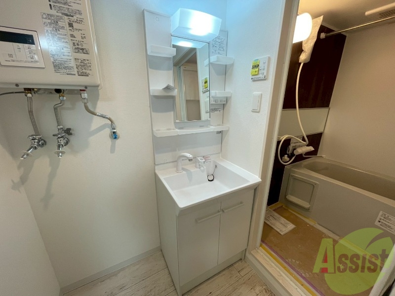 洗面設備　シャンプードレッサーで身支度もラクラクです！