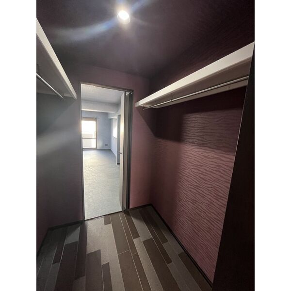 収納　ウォークインクローゼット