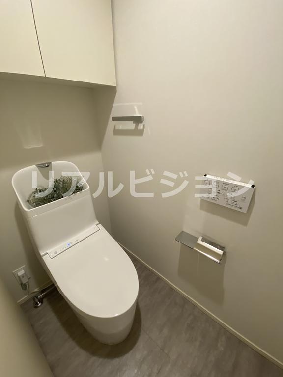 トイレ　モデルルームです。
