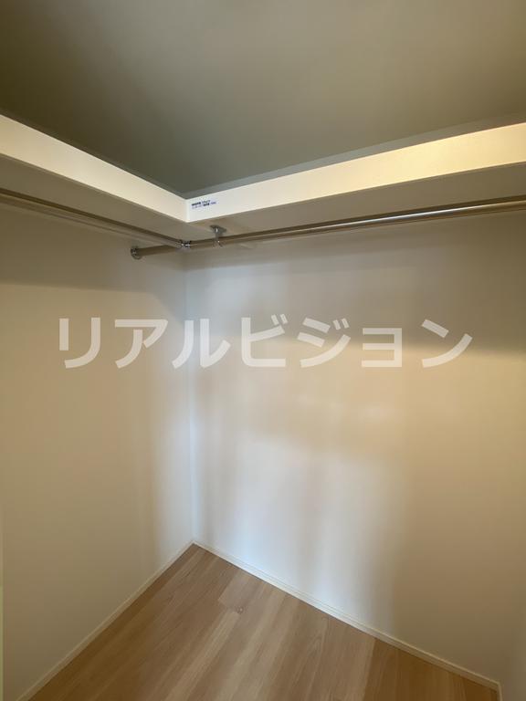 収納　モデルルームです。