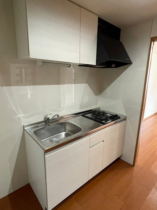 キッチン　2口ガスコンロ付き