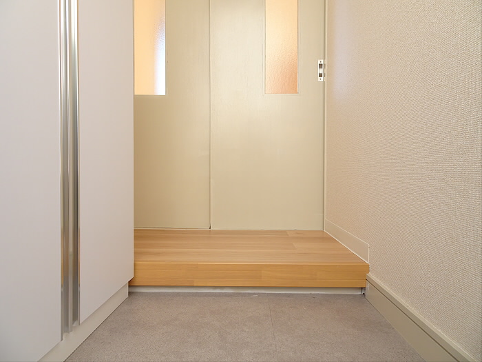 玄関　洗濯機置き場