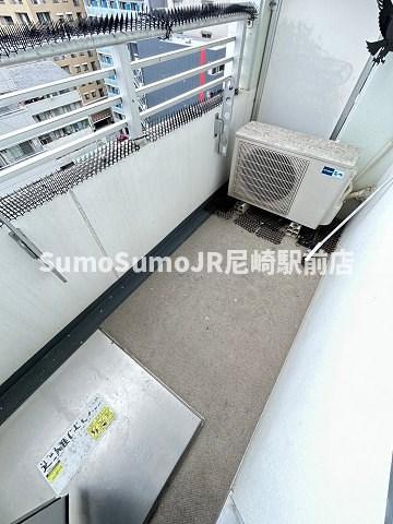 バルコニー　バルコニーがあります