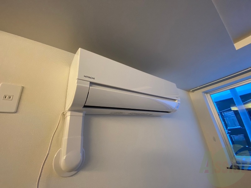 その他設備　エアコン付きで快適なリビングです！欠かせませんね。