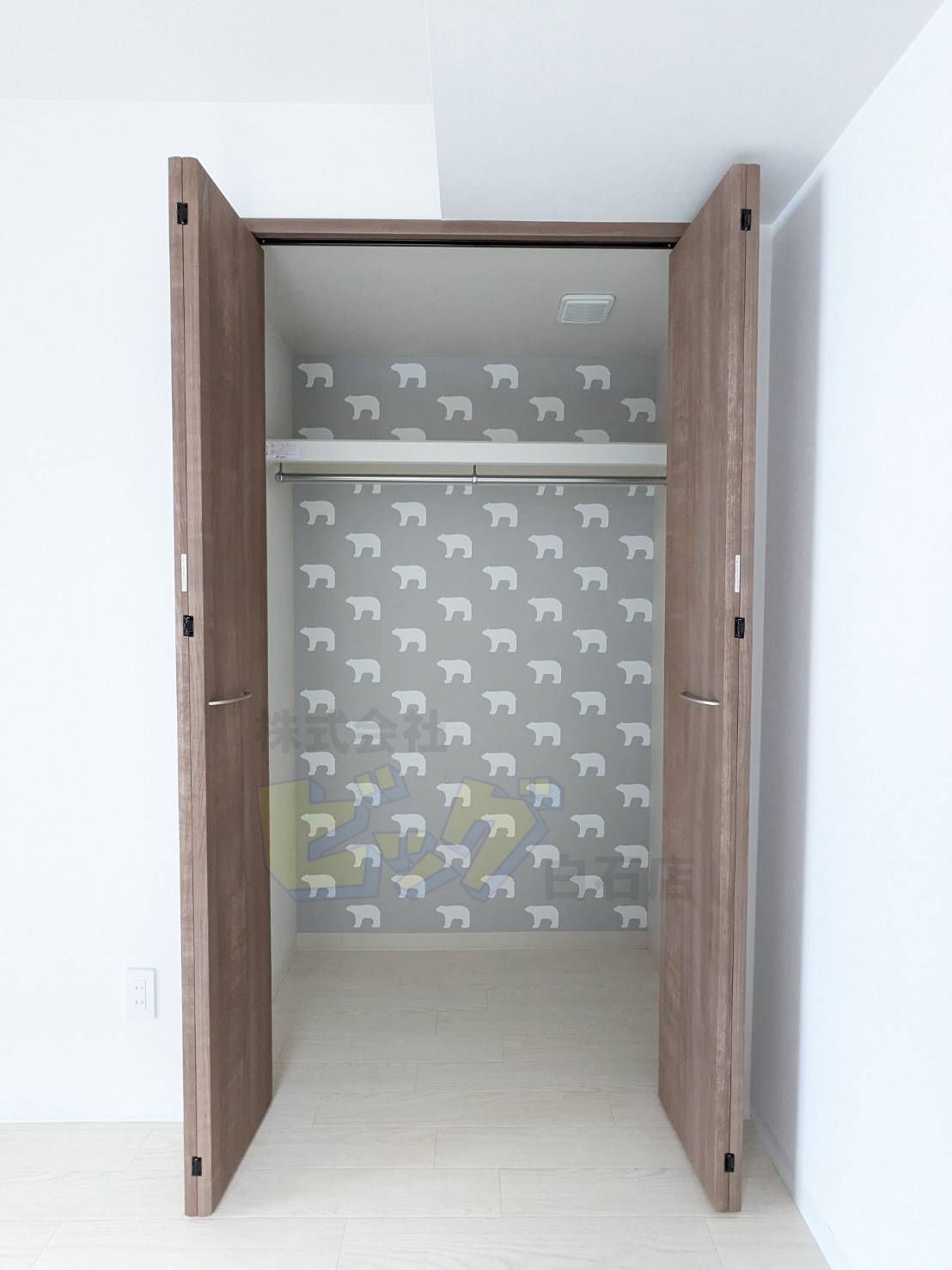 収納　広々ウォークインクローゼット完備しています♪