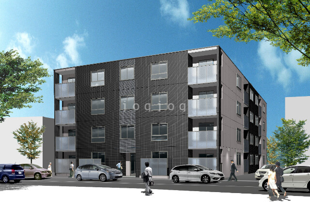 建物外観　完成予想パース