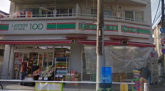 コンビニ　ローソンストア100板橋3丁目店（コンビニ）まで406m