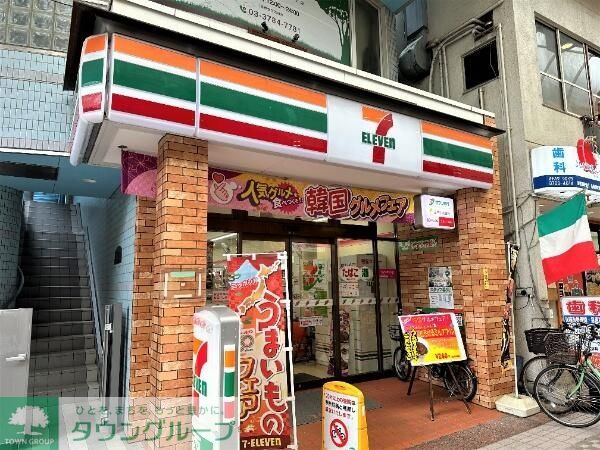 コンビニ　セブンイレブン武蔵小山パルム店（コンビニ）まで150m
