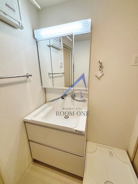 洗面設備　洗面台です。