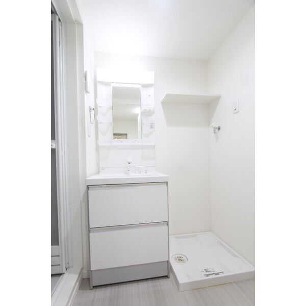 洗面設備　※同タイプの写真です。