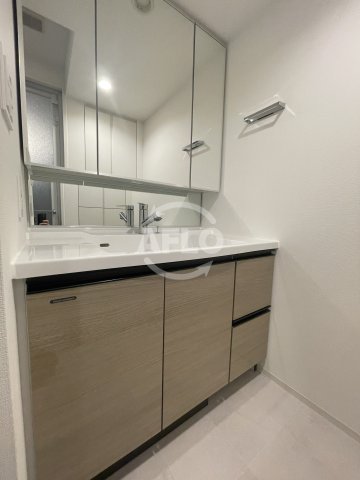 洗面設備　STANDZ四天王寺前夕陽丘　独立洗面台