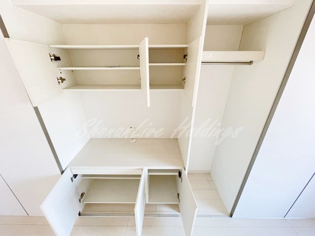 収納　収納もしっかりあります♪