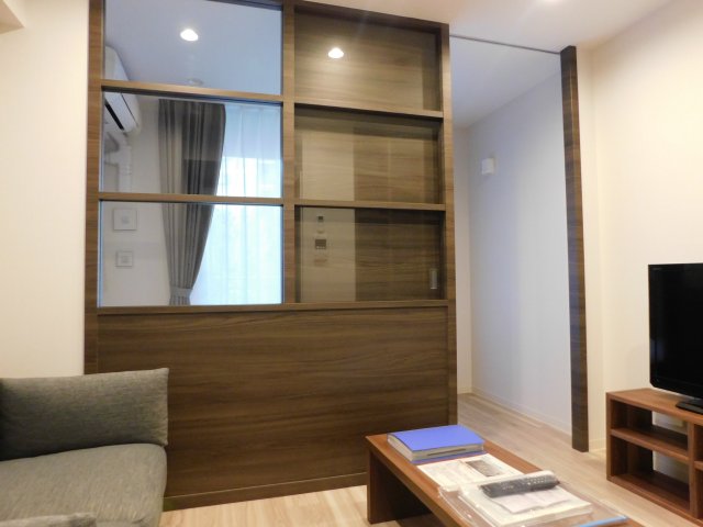 居室・リビング　モデルルームの為実際には家具家電は付きません