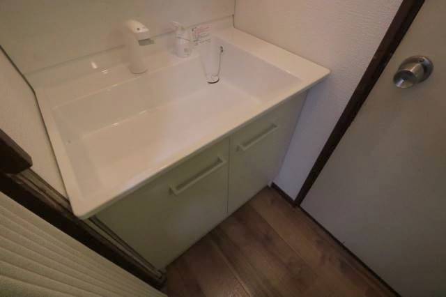 洗面設備　洗面化粧台完備♪