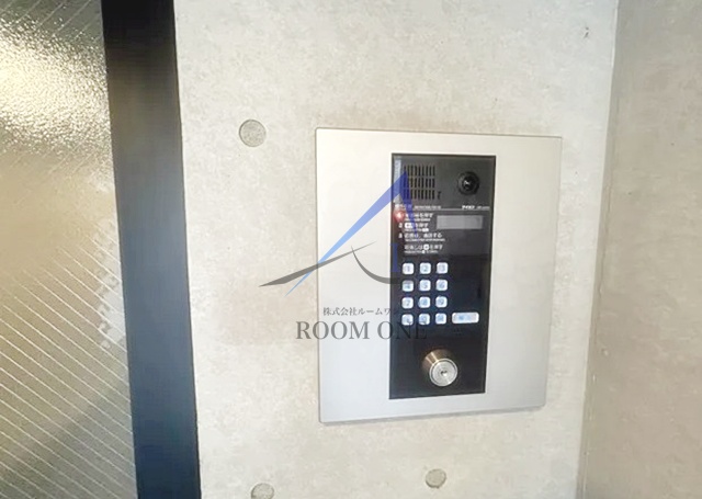 セキュリティ　オートロックです。