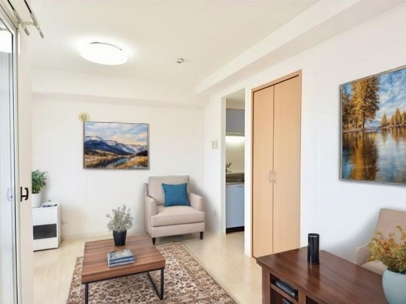 居室・リビング　モデルルーム仕様の画像です。