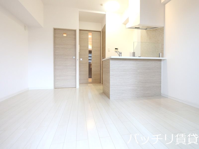 居室・リビング　画像は別号室の為、現状優先になります。