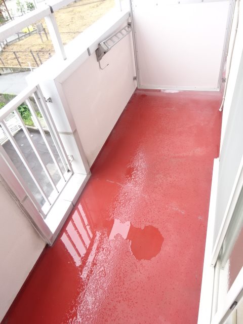 バルコニー　写真は308号室です（参考）