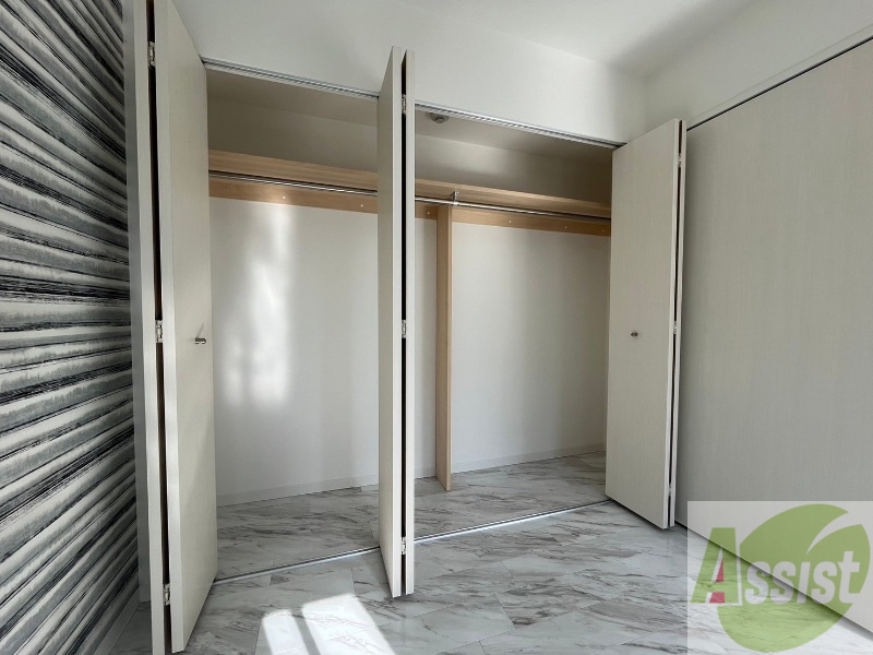 収納　収納を開けてみました！たくさん入りそうですね～