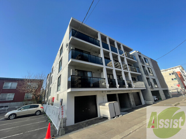 建物外観　札幌市北区北十四条西「ＢｌａｎｃＢｏｎｈｅｕｒＮ１４」