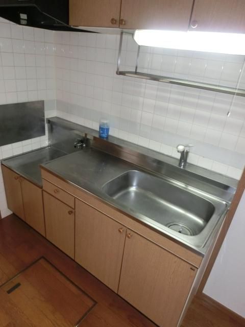 キッチン　上部収納ありキッチン