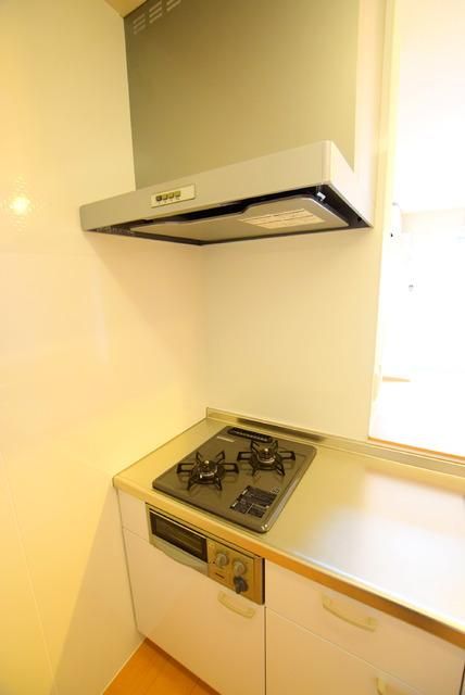 キッチン　★★2口コンロ+グリル付き★★