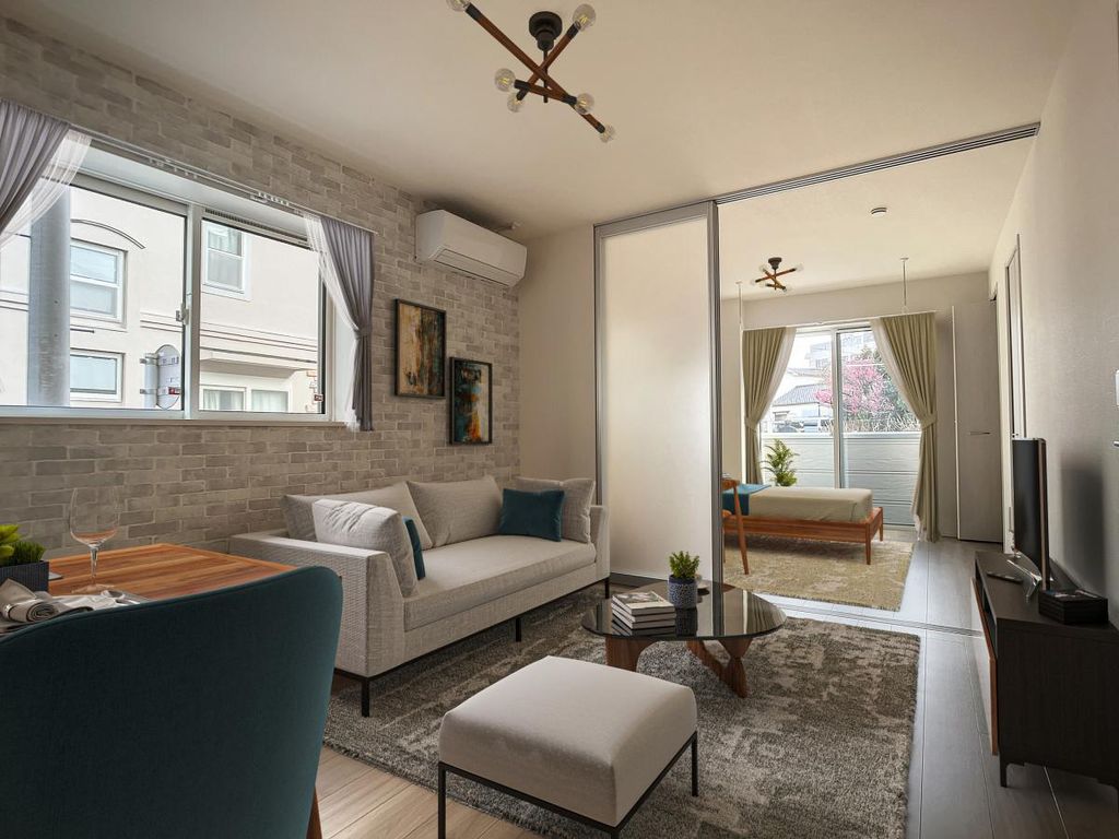 居室・リビング　※VRのイメージとなります。家具家電はついておりません※