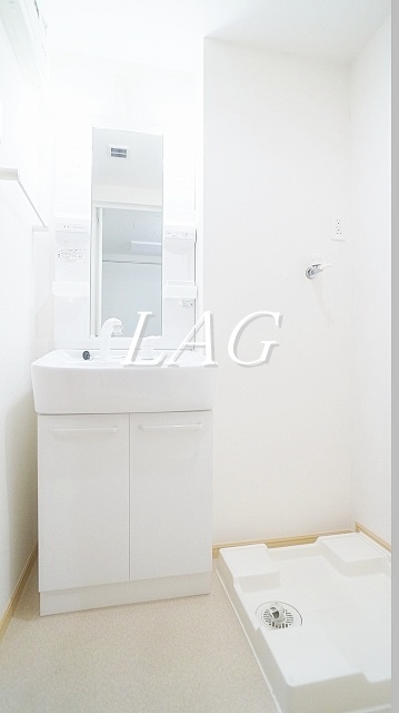 洗面設備　洗面台です。