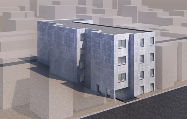 建物外観　外観パース