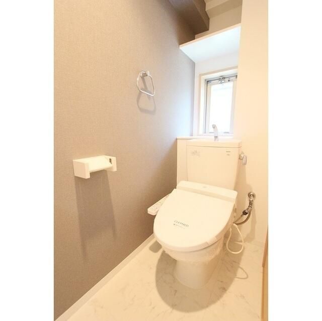 トイレ　ゆったりとした空間のトイレです