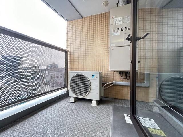 バルコニー　落ち着いた時間を過ごせるバルコニーです