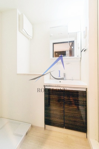 洗面設備　洗面台です。