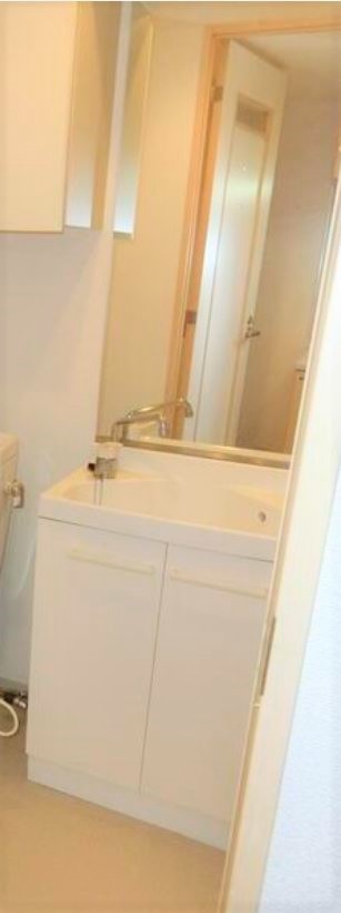 洗面設備　★鏡付き独立洗面台★