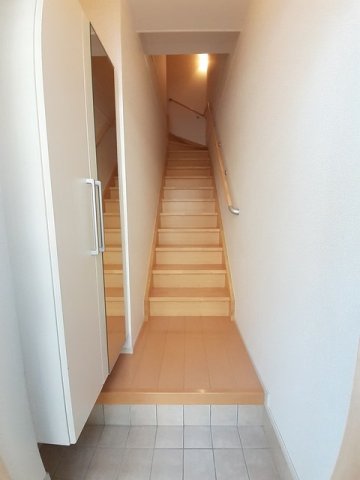 玄関　明るい玄関です