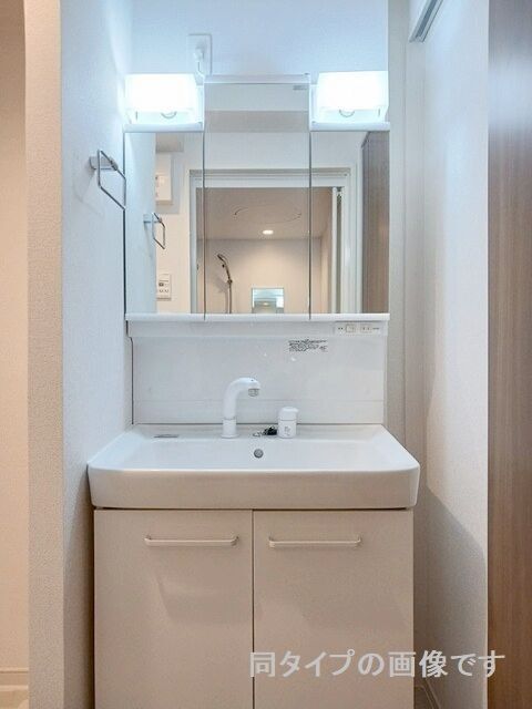 洗面設備　同施工参考画像