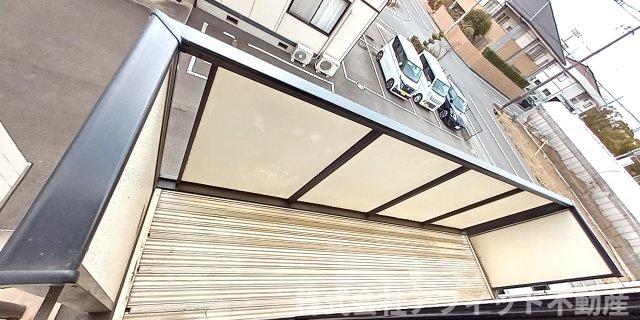 バルコニー　南向き