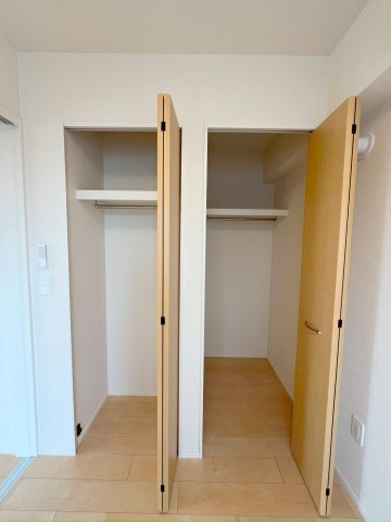 収納　十分な収納スペースがあります