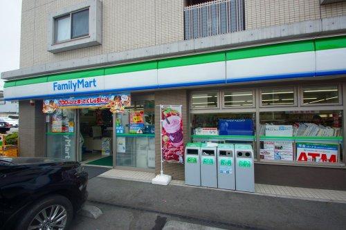 コンビニ　ファミリーマート 大田中馬込店（コンビニ）まで398m