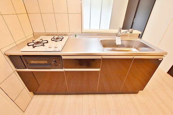 キッチン　★システムキッチングリル付き/２口コンロ★