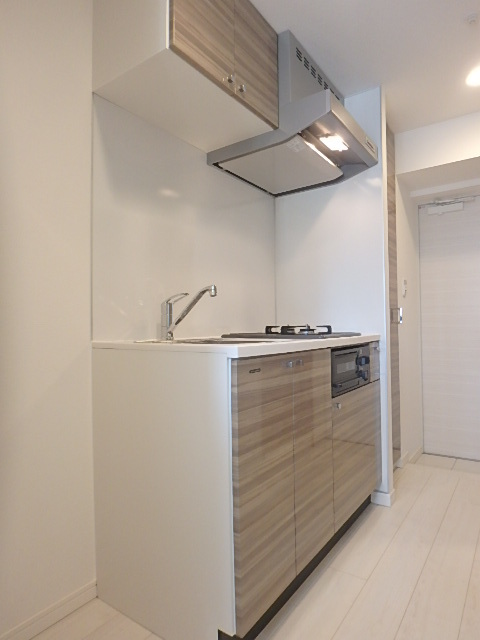 キッチン　２口ガスコンロ（グリル付き）