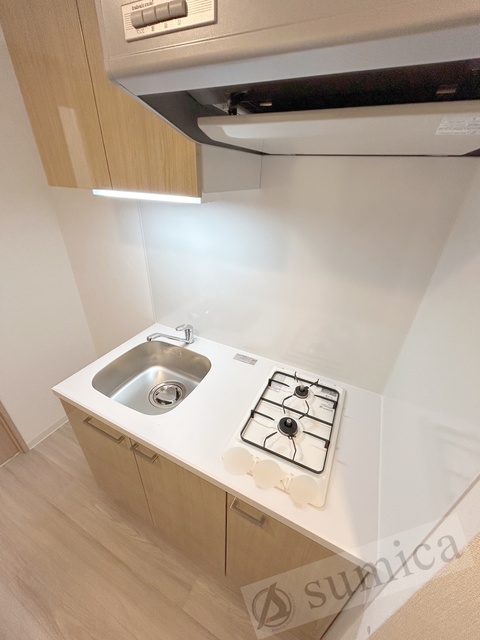 キッチン　２口システムキッチンでお料理楽しく♪♪